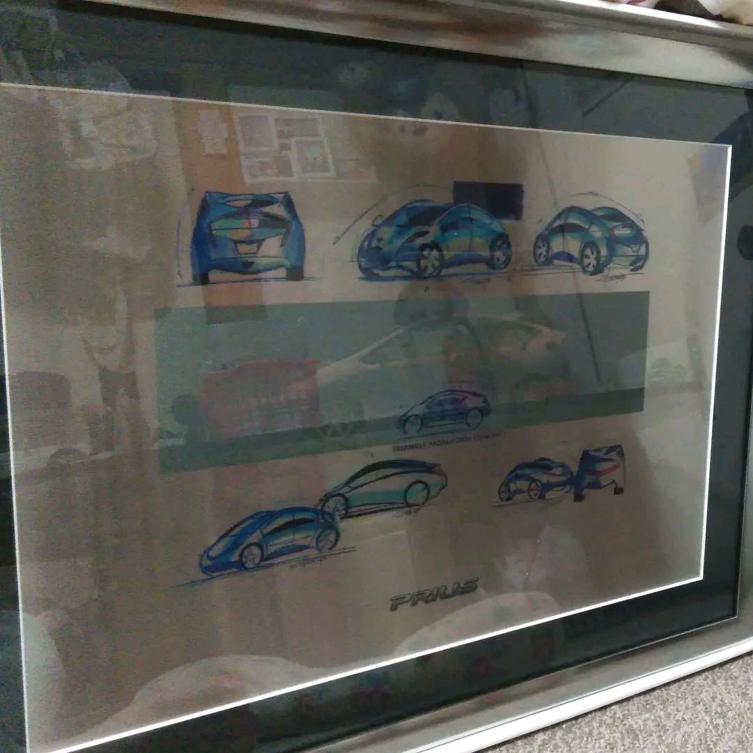 TOYOTAプリウスデザイン画