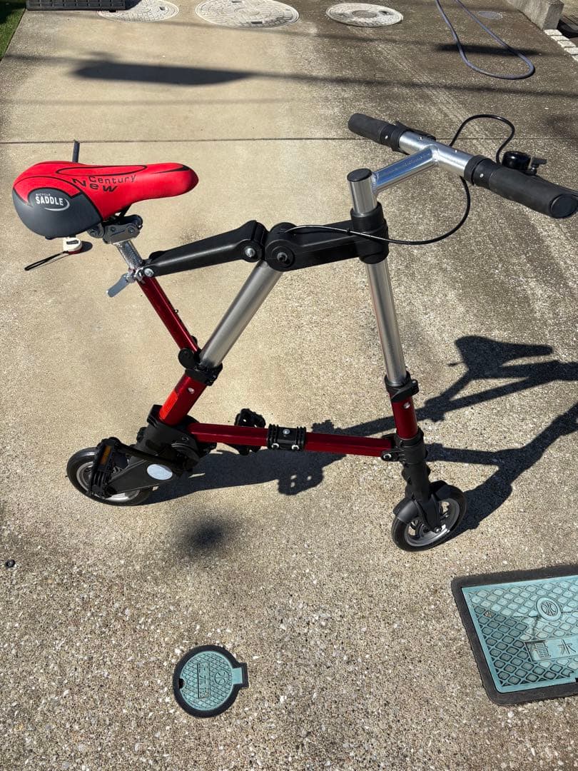 OSA　A Bike 型　折りたたみ自転車　使用100m