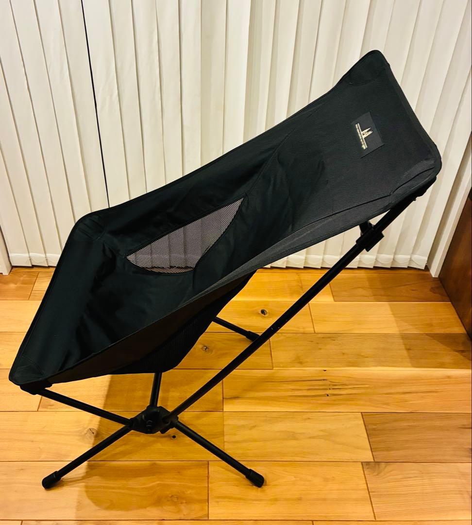 ogawa アウトドアチェア ツーアングルチェアL／ブラック