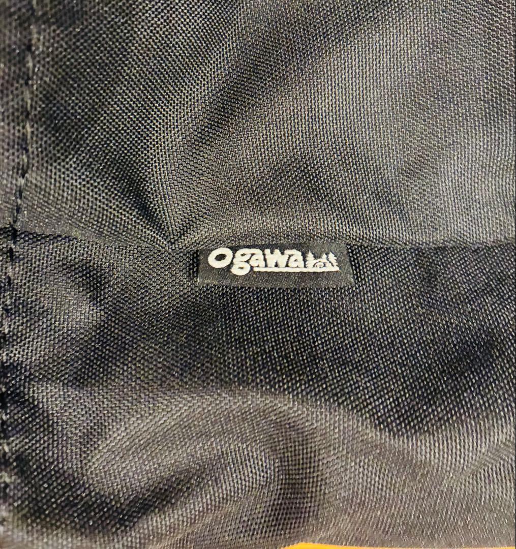 ogawa アウトドアチェア ツーアングルチェアL／ブラック