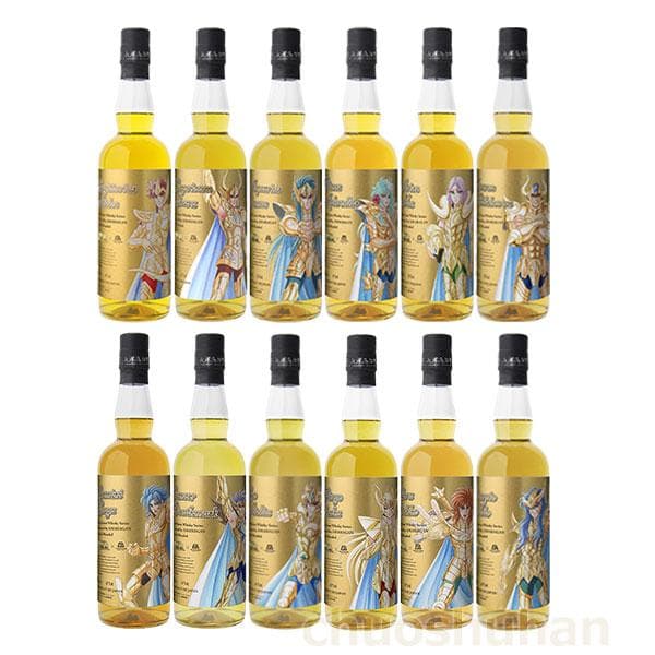 聖闘士星矢ウイスキー 12本セット　コンプリート　状態良好