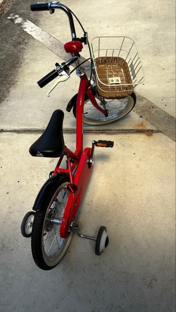 INNOVATIONIFACTORY キッズ自転車　16型　レッド