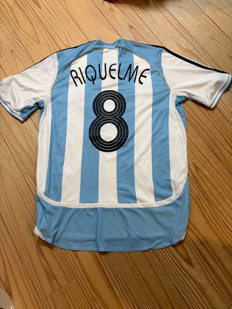 アルゼンチン代表 RIQUELME 8番リケルメ　ユニフォーム