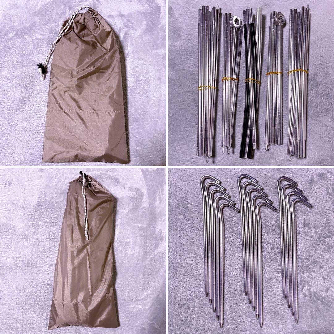 超美品【使用回数1回】スノーピーク ランドネストドームM マットシートセット