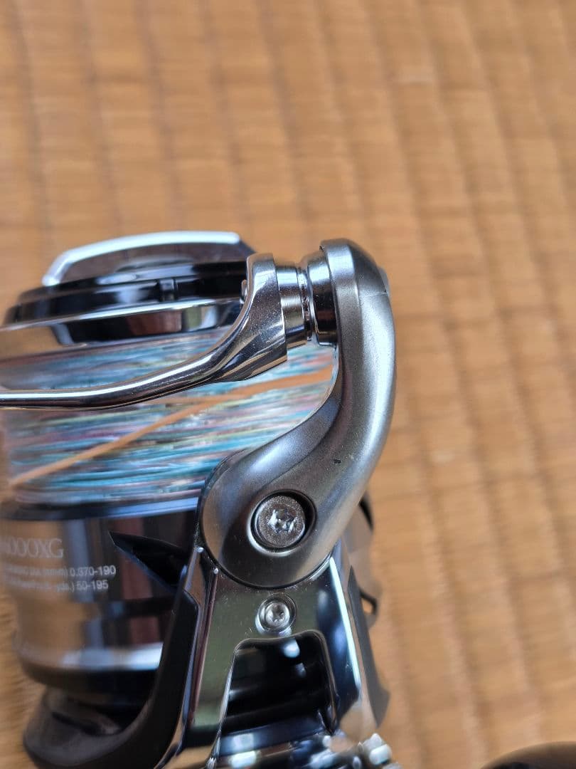 シマノ　21ツインパワーSW6000XG　スプール　70mmハンドル