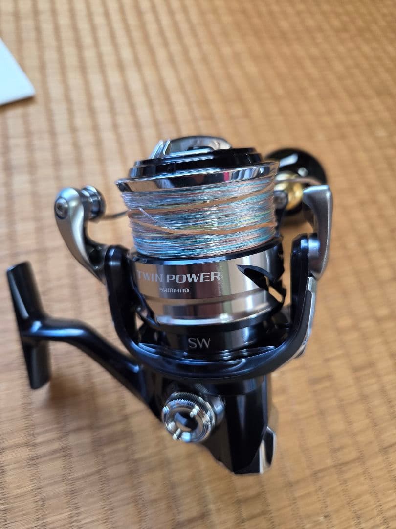 シマノ　21ツインパワーSW6000XG　スプール　70mmハンドル