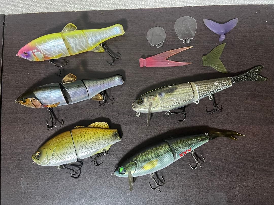 ビッグベイトルアー 6点セット　ダウズスイマー180他　中古