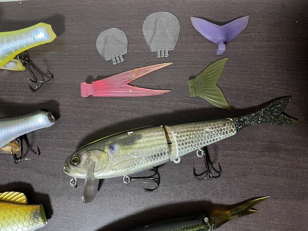 ビッグベイトルアー 6点セット　ダウズスイマー180他　中古