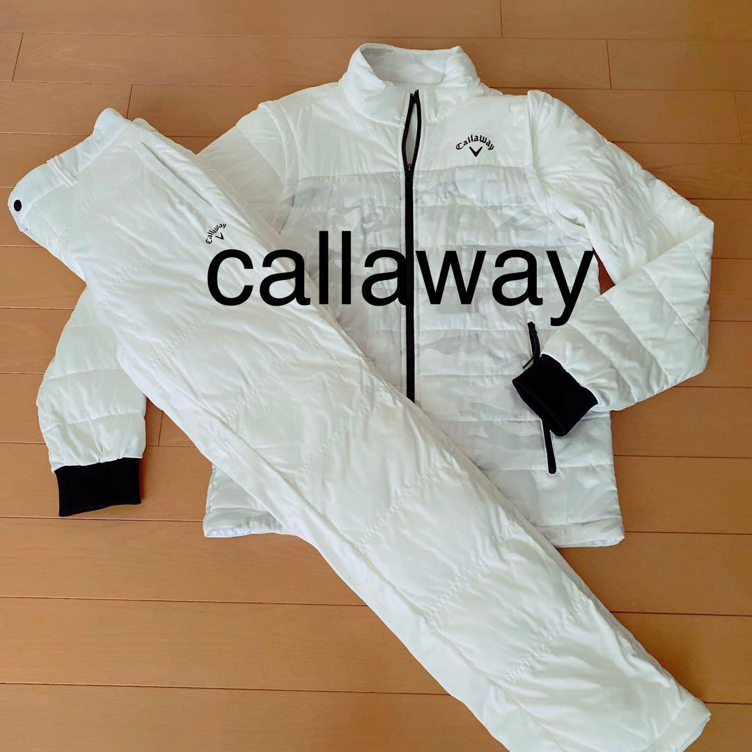 【超美品】Callaway キャロウェイ セットアップ 防寒　ジャケット&パンツ