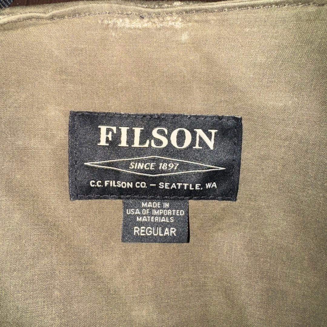 FILSON フィッシングベスト Foul Weather Fly