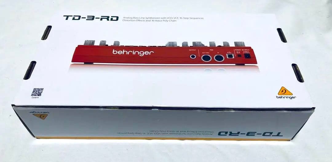 【新品同等】Behringer TD-3-RDアナログベースシンセサイザー