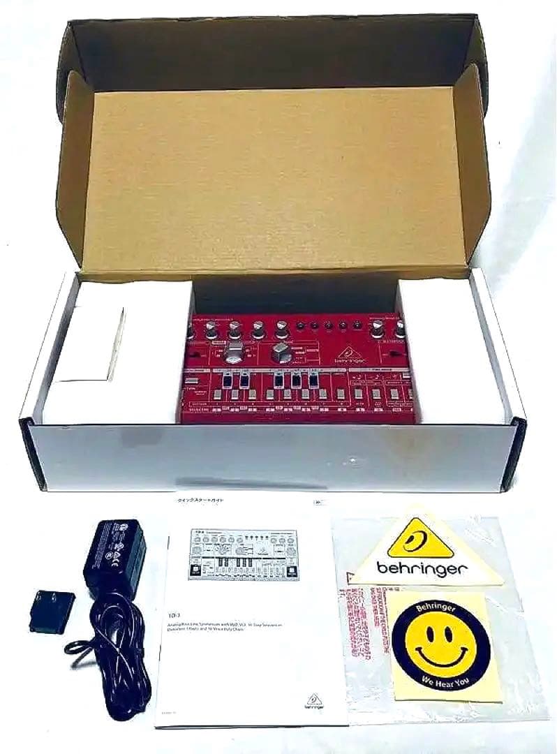 【新品同等】Behringer TD-3-RDアナログベースシンセサイザー