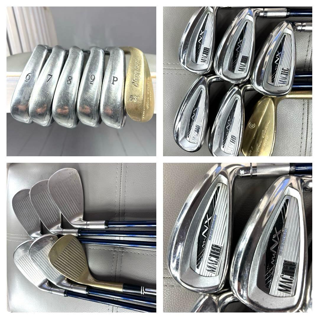 本格派 メンズゴルフクラブ 11本 フルセット パーリーゲイツ　キャディバッグ