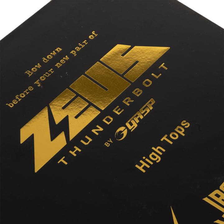 Gasp Zeus thunderbolts スニーカー　シューズ　ゴールドジム