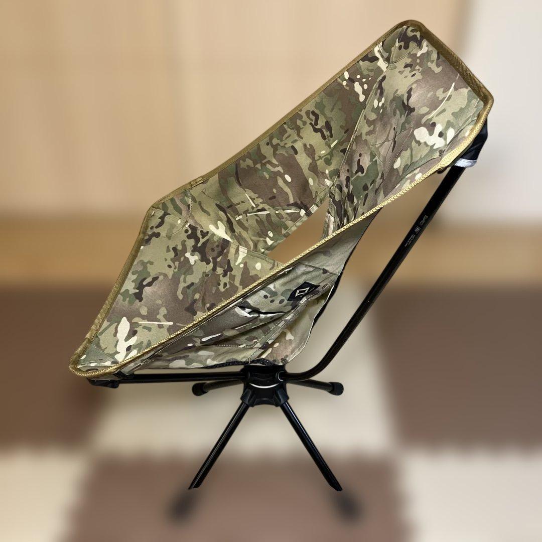 Helinox タクティカルスイベルチェア 　　 廃盤品　迷彩柄