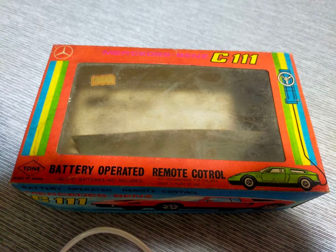 メルセデスベンツ C111 リモコンカー ブリキ