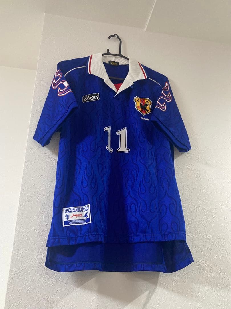 三浦知良 選手 日本代表ユニフォーム 背番号 １１