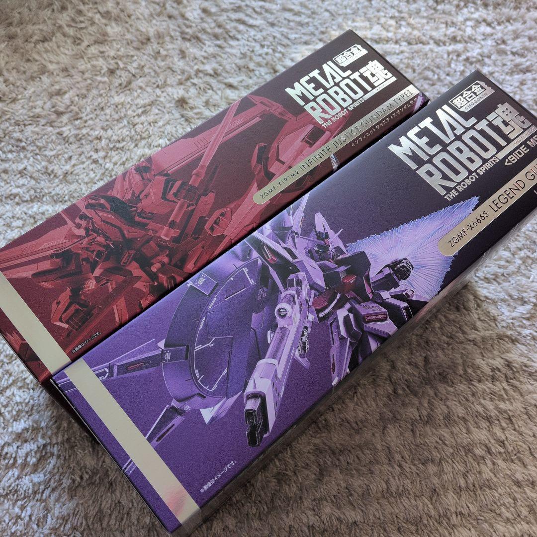 メタルロボット魂 レジェンドガンダム インフィニットジャスティスガンダム弐式