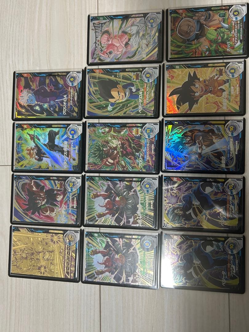 ドラゴンボールスーパーダイバーズ 第1弾GOR10枚セット➕ナッパ