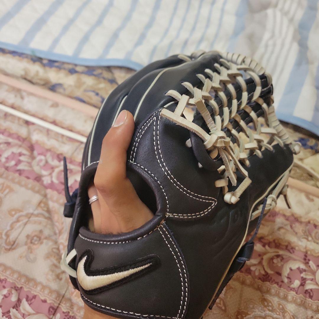 Nike 軟式グローブ ネイビー　型最高級