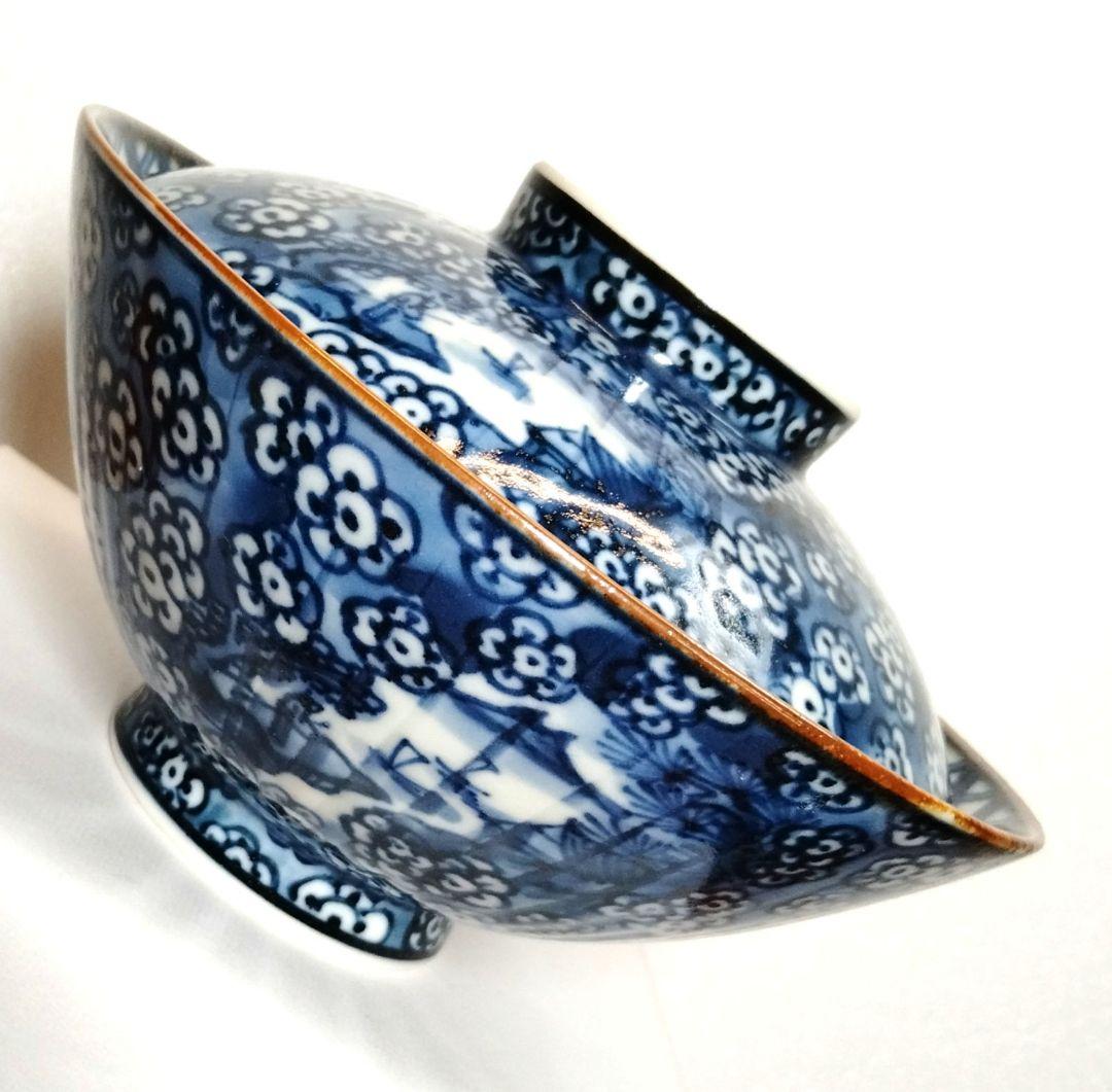 ☆ 加藤利昌 清水焼 梅小紋茶碗