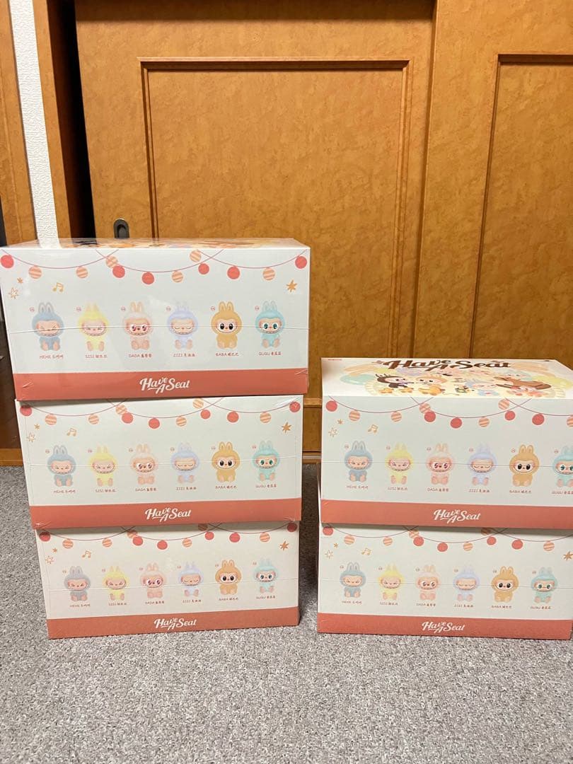 LABUBU THE MONSTERS Have a Seat ぬいぐるみ5点