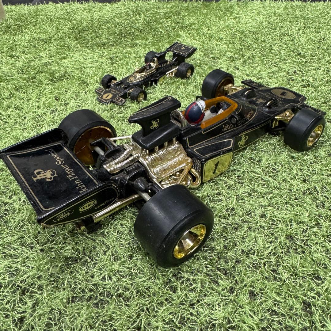 F1 JPS 1/18と1/36 2台セット コーギー社 イギリス製