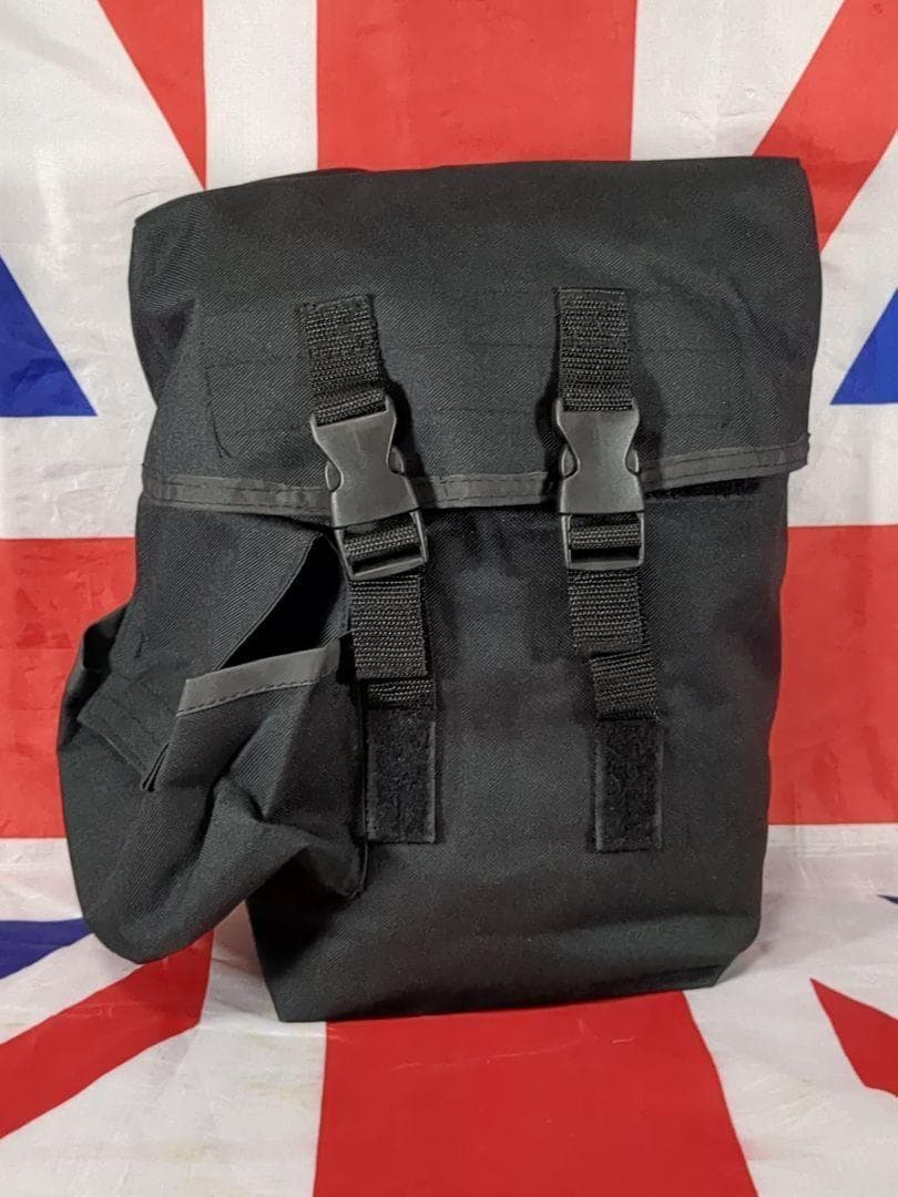 ガスマスク用タクティカルバッグ ブラック 新品