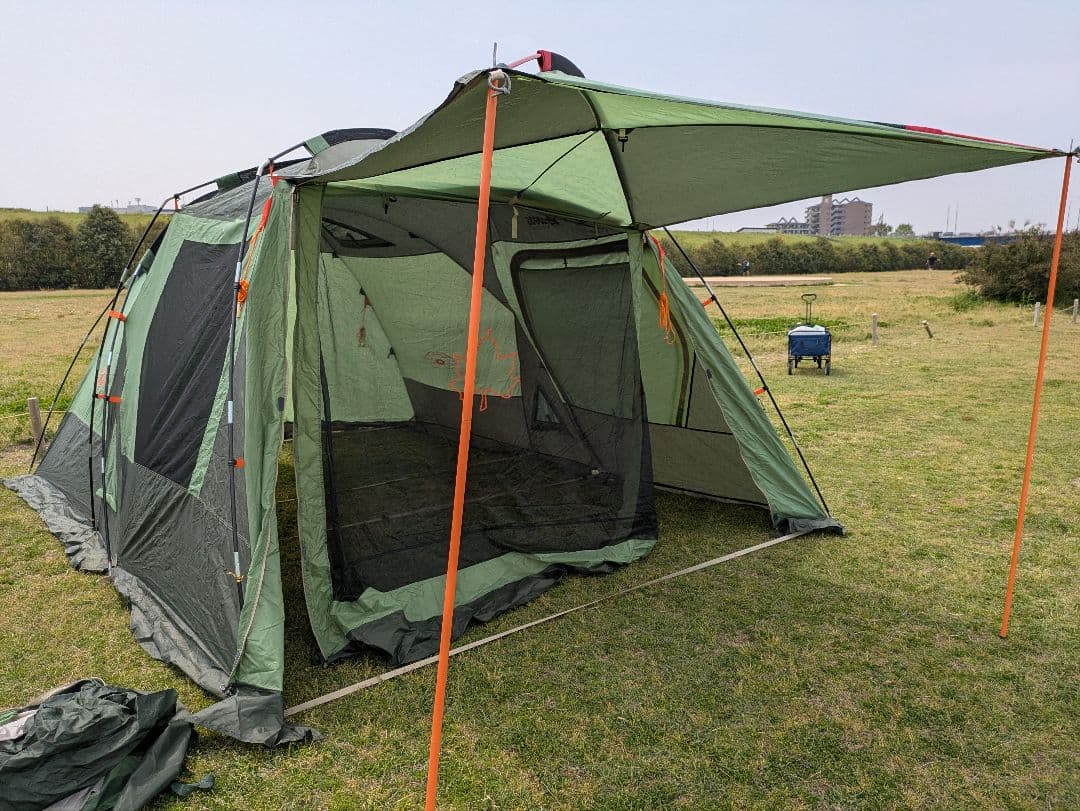 【本日限定セール】テント+タープセット売り　ロゴス