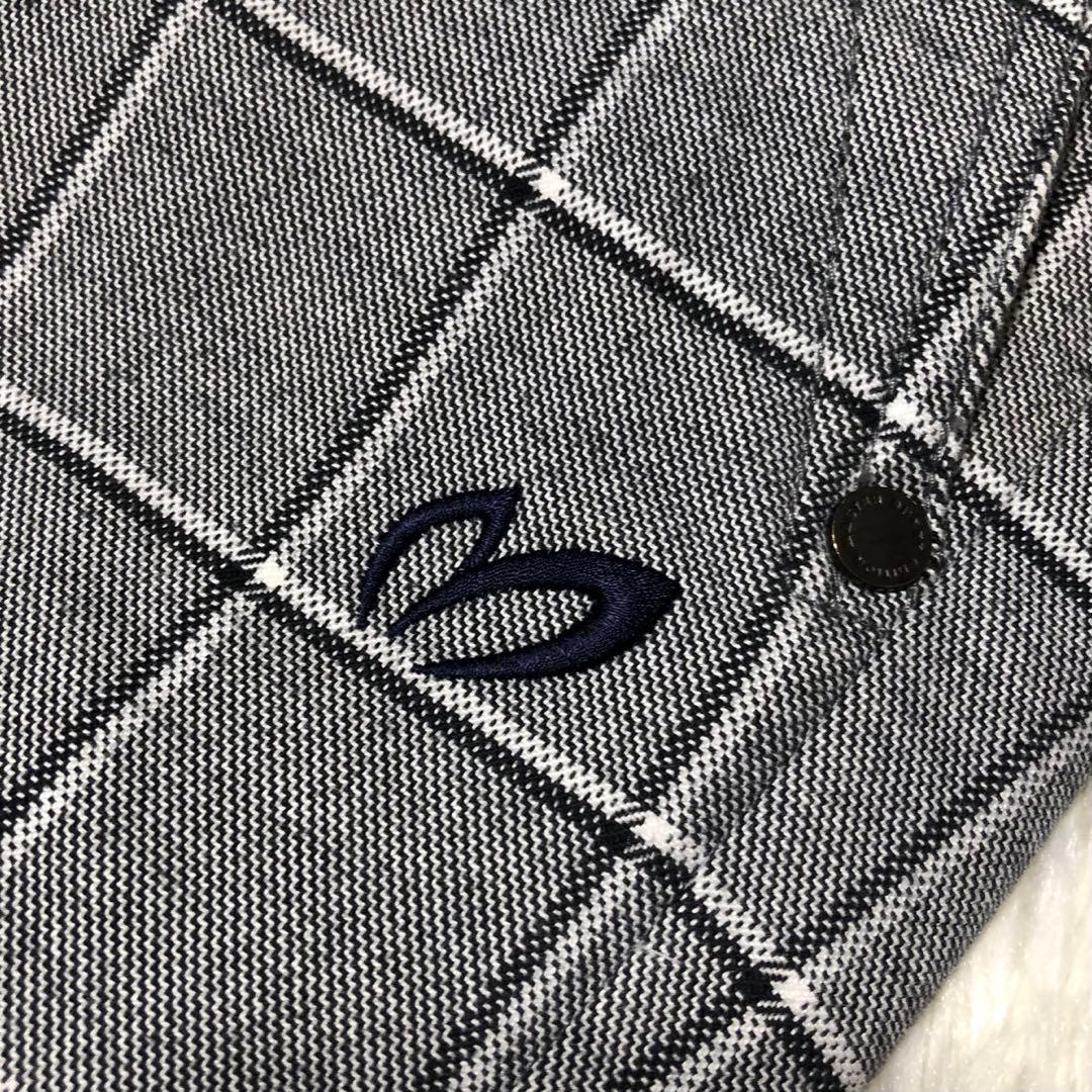 マスターバニーエディション 秋冬人気グレンチェック柄×ロゴ 裏起毛 サイズ5