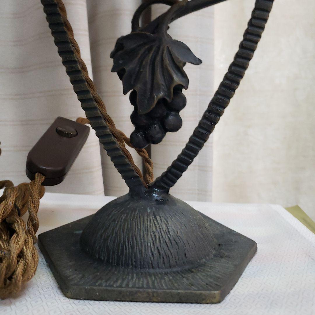 蔵出し大特価上質ARTNOBELアールヌーボー風ランプ40×17cm　2,6kg