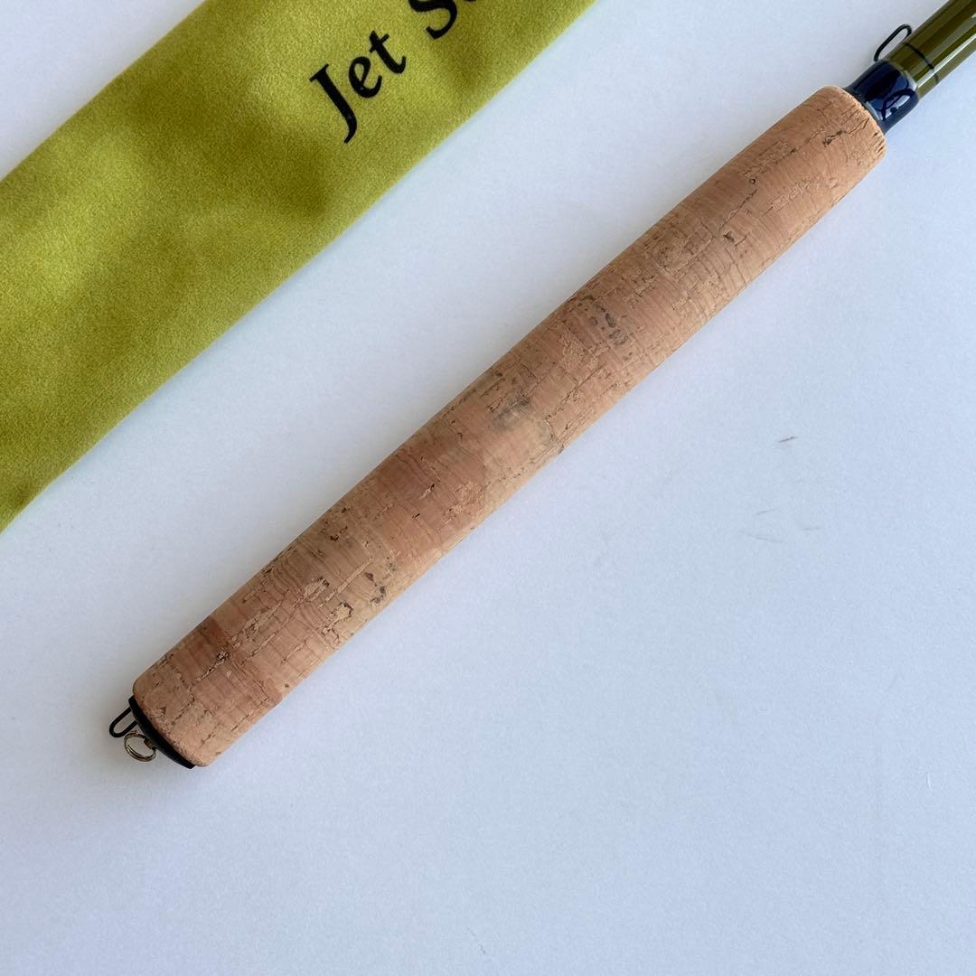 【希少】冒険用品 ジェットセッター435 櫟（イチイ）テンカラロッド