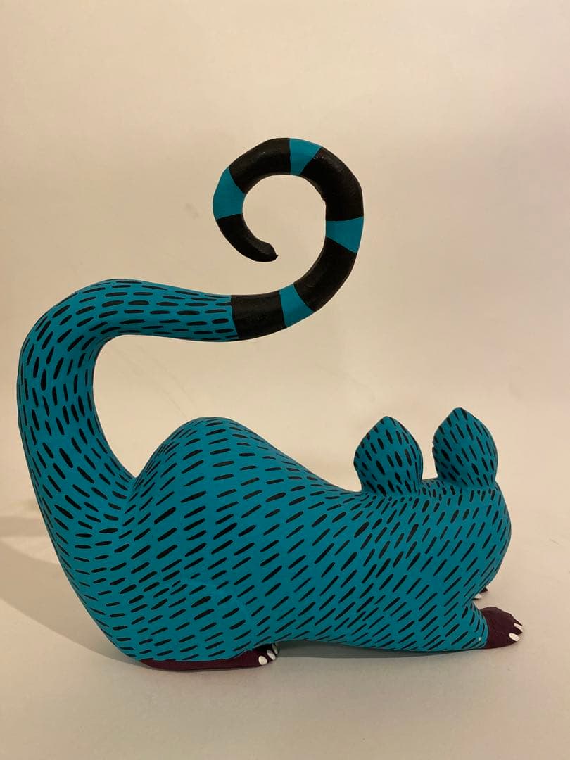 メキシコ　クラフトアート　メキシカン工芸品 木彫り人形