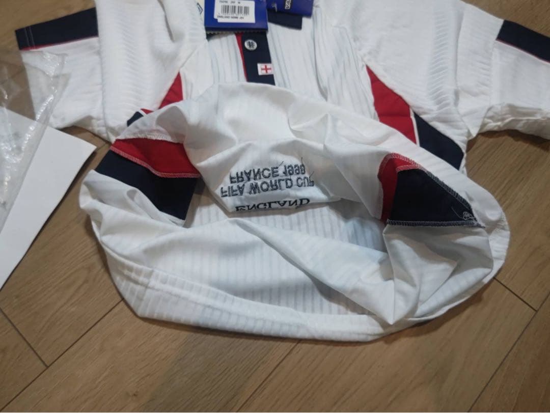 希少！90年代！イングランド代表の1998 FIFAワールドカップユニフォーム