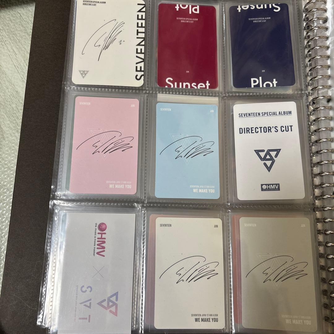 seventeen ジュン　トレカ　HMV特典　コンプ