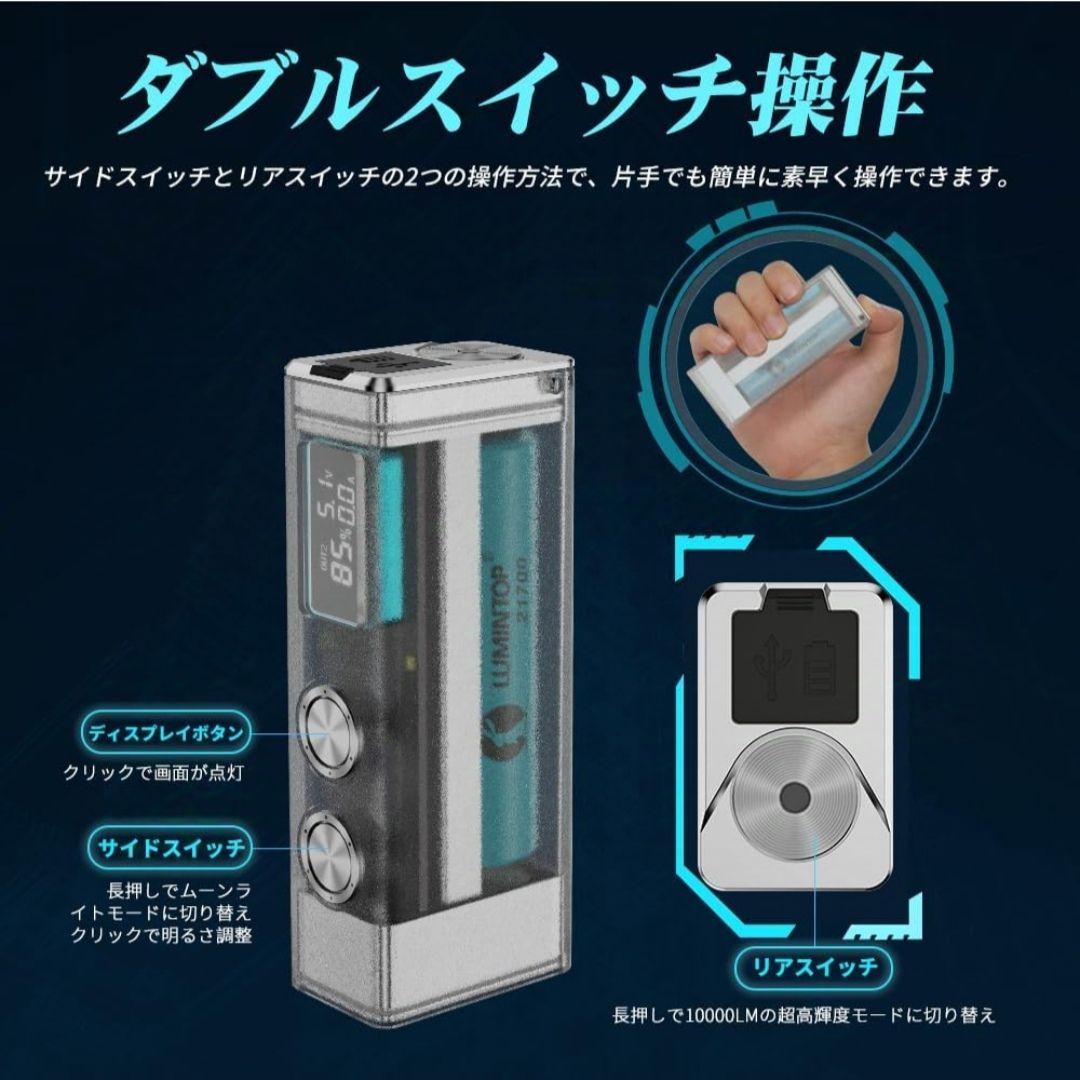 LUMINTOP MooN1.0X 10000ルーメン 懐中電灯