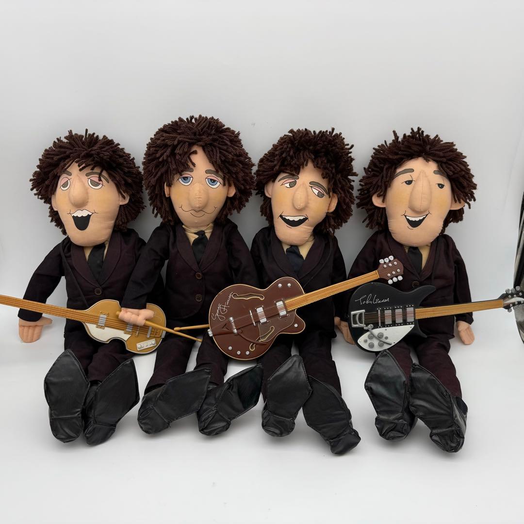 ビートルズぬいぐるみ 4体セットTHE BEATLES