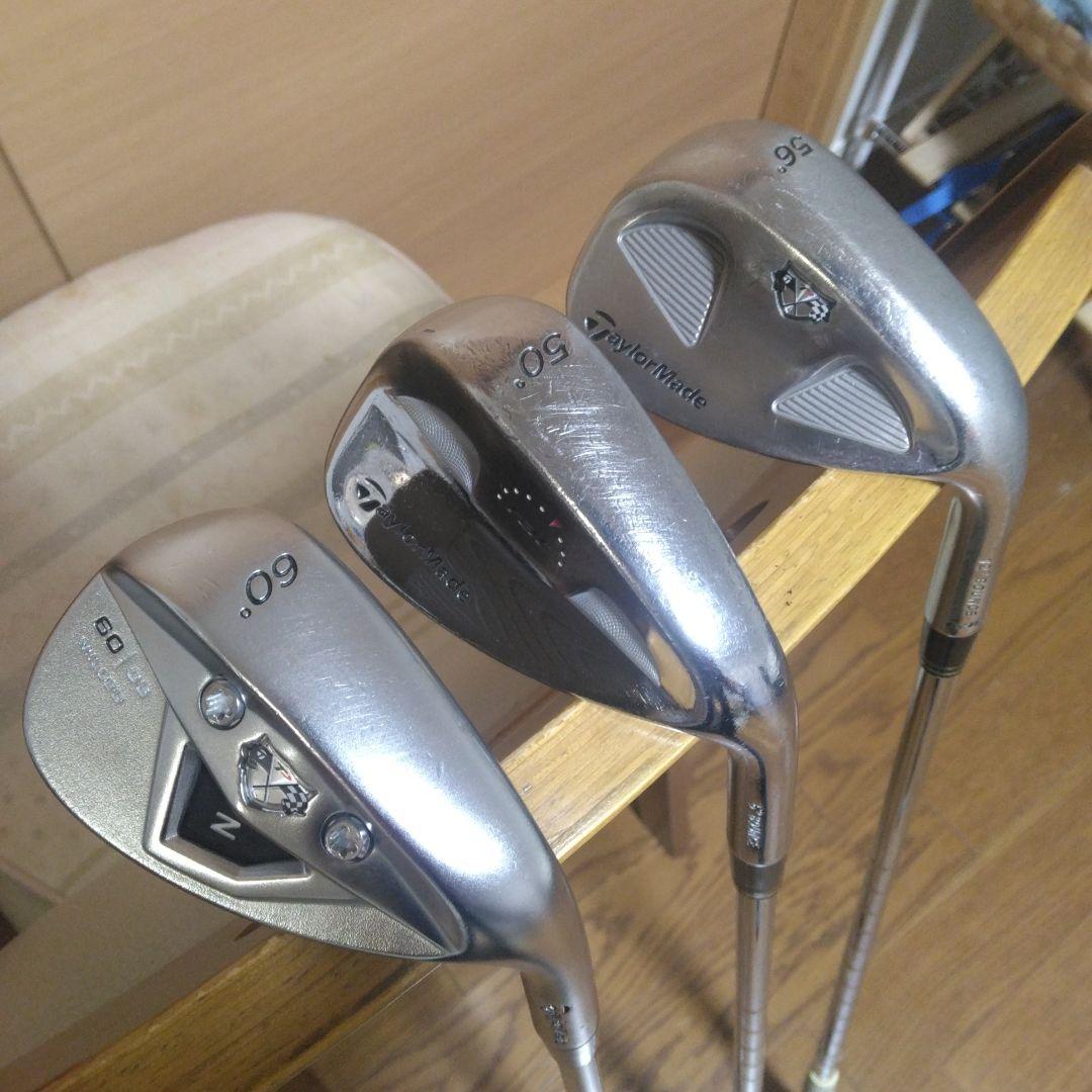 TaylorMade 50 56 60 ウェッジ3本セット