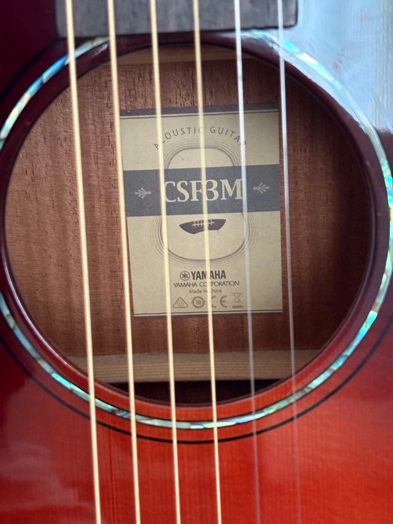 Yamaha CSF3M アコースティックギター サンバースト