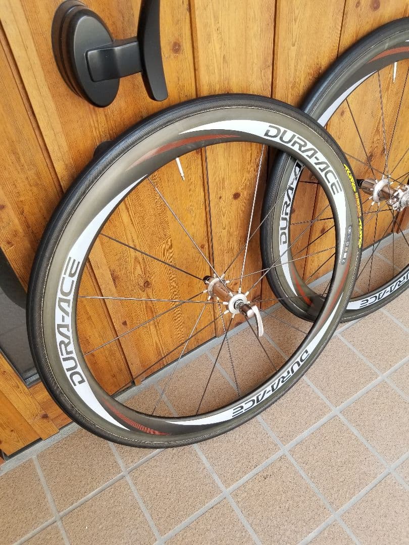 シマノ DURA-ACE WH-7801 カーボン チューブラー ホイールセット