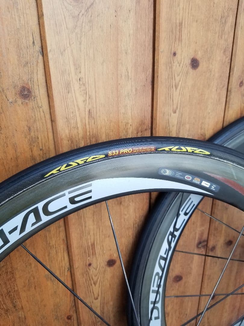 シマノ DURA-ACE WH-7801 カーボン チューブラー ホイールセット