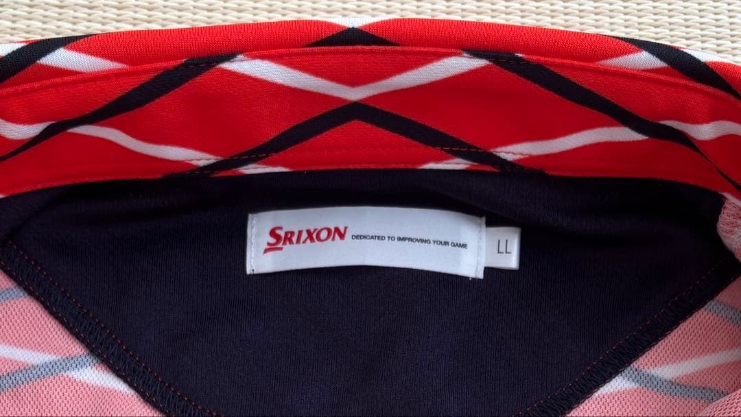 SRIXON×LEXUS スリクソン　レクサス　レッド　LLサイズ　ポロシャツ