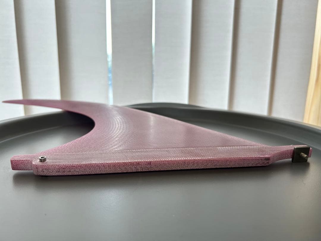 ガトヘロイ　gatoheroi シングルフィン　パープル