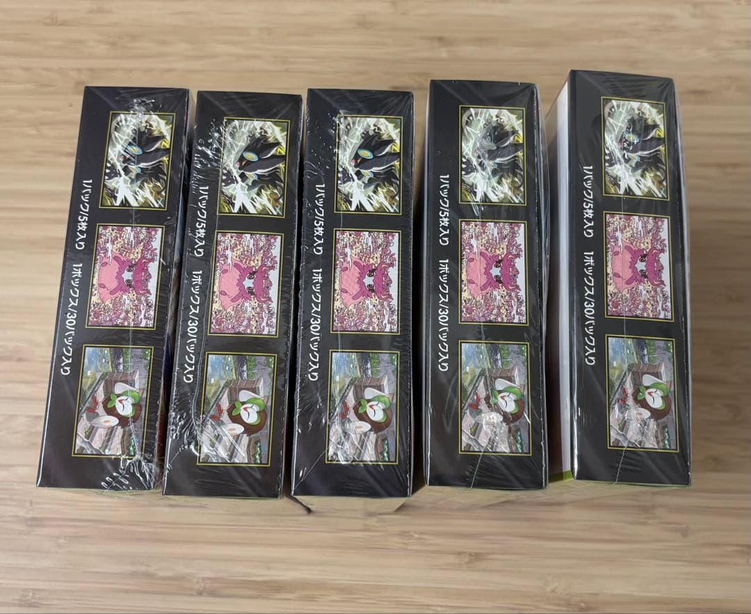 ポケモンカード ムニキスゼロ5BOX シュリンク付き