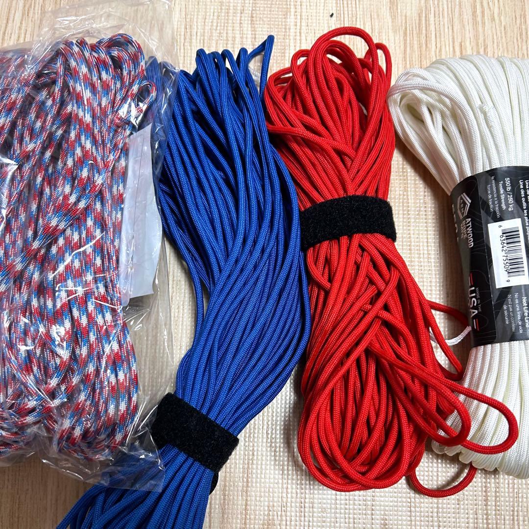 パラコードリード❥トリコカラー　お花　№037