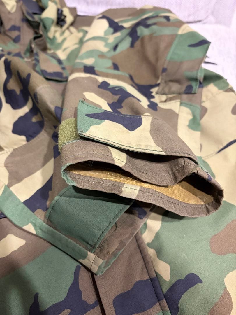 米軍実物　ECWCS ウッドランドカモ ゴアテックスパーカー迷彩ミリタリー