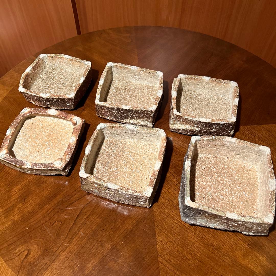 新品①◆作家　澤　克典作　信楽焼　五段重　一点物