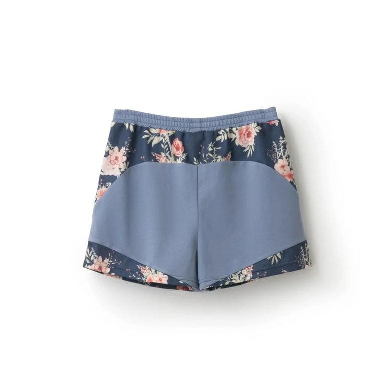 アドミラル レディース フラワーヘムショーツ (ATLA517) ブルー