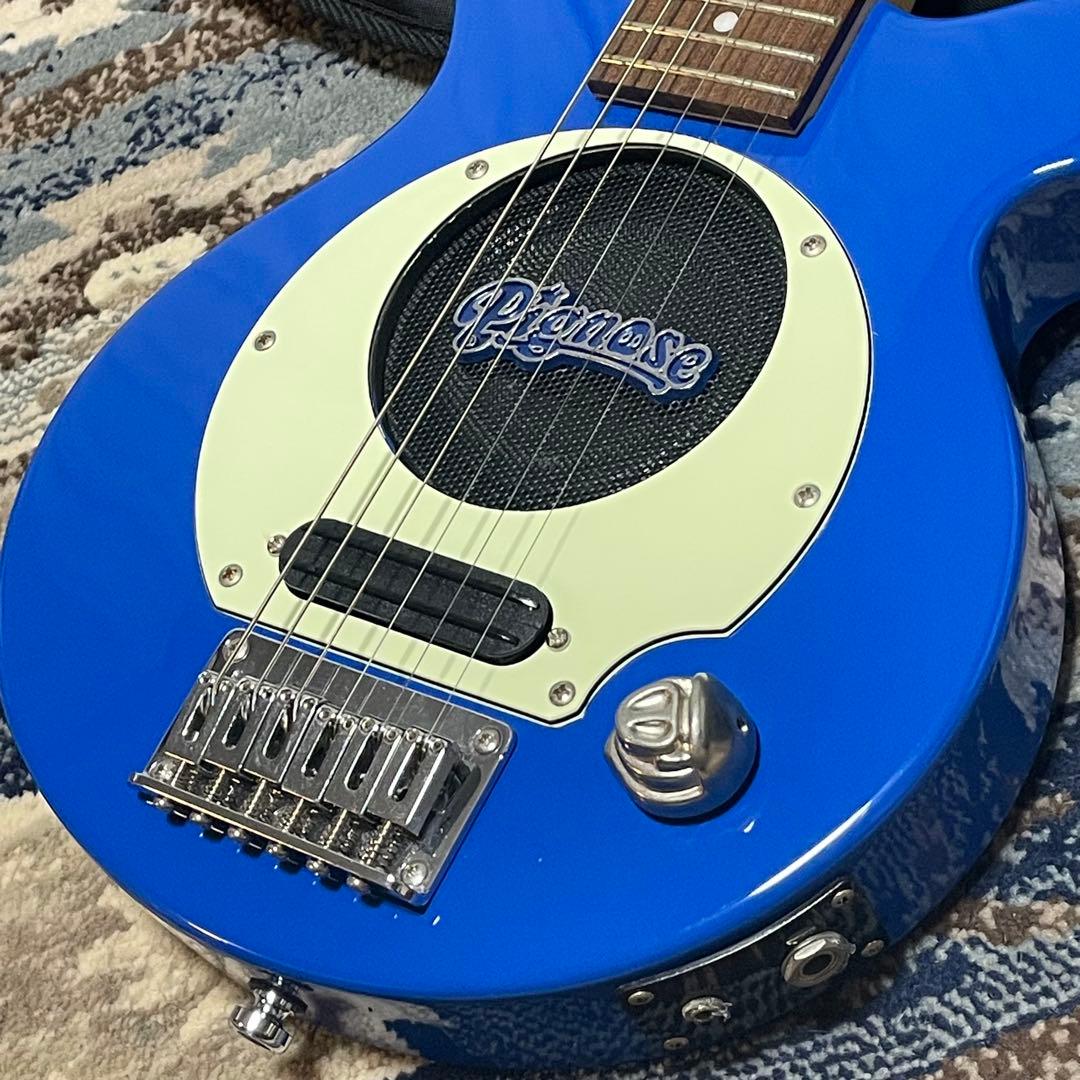 Pignose PGG-200 ブルー 純正ケース付き ピグノーズ ZO-3