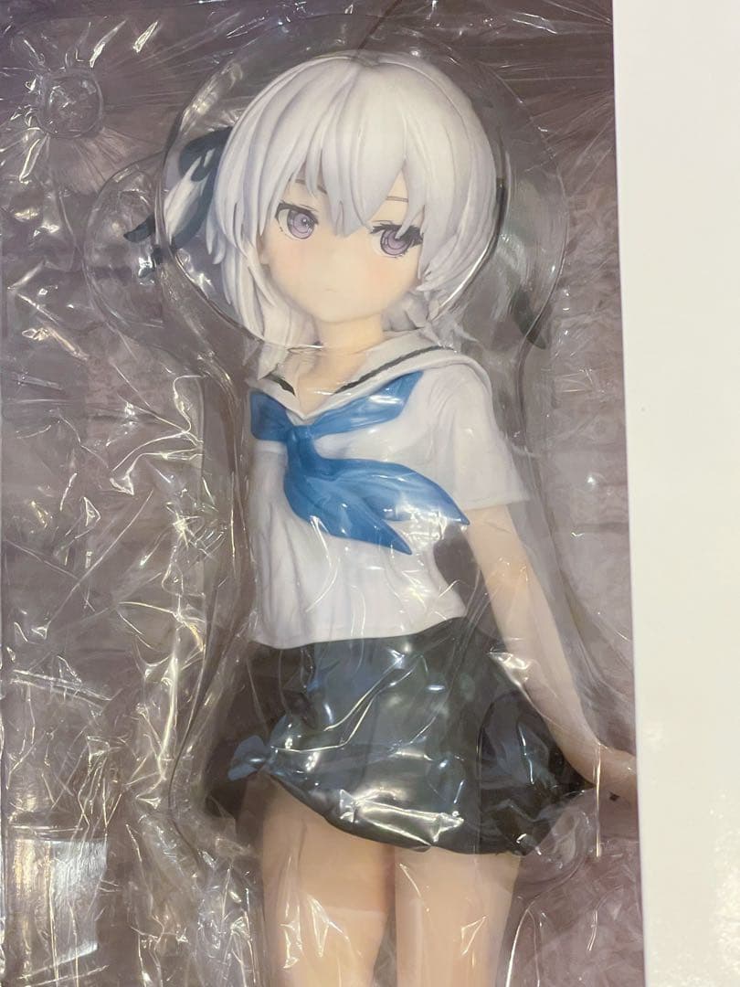 【新品同様】眞白いこね フィギュア 1/5スケール かぷりちお 色素薄いJC